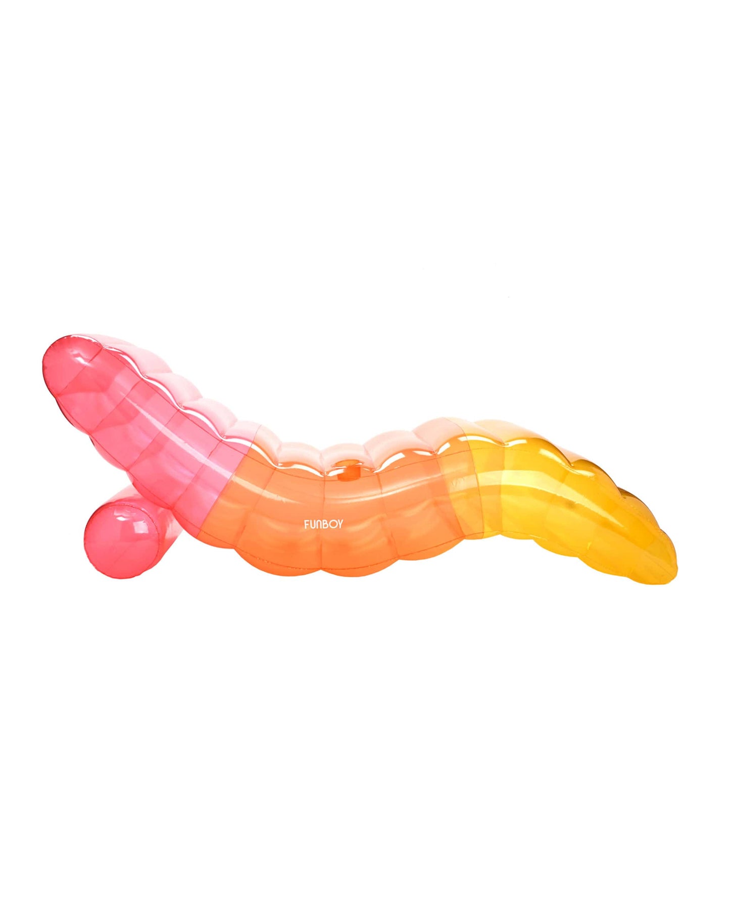 Clear Rainbow Chaise Lounger Pool Float | Funboy For Sale